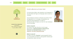 Desktop Screenshot of praxis-lebenswert.de