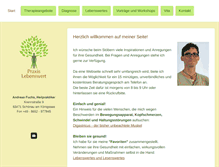 Tablet Screenshot of praxis-lebenswert.de